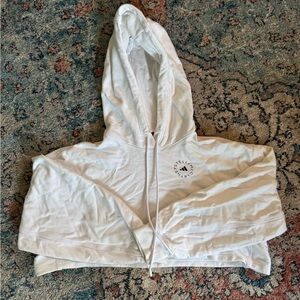 Stella McCartney X Adidas Cropped Hoodie